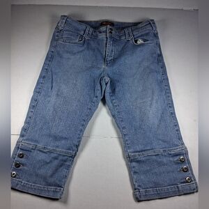 Lee Low Waiste Cropped Jeans Size 13/14M Women